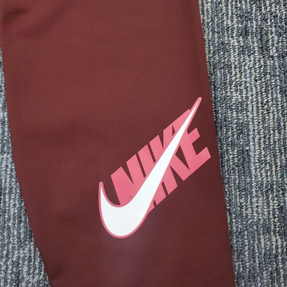NWT Nike One Dri-Fit 7/8 Logo Legging, Bronze Eclipse, Redstone, Plus Size 2X - Picture 3 of 15